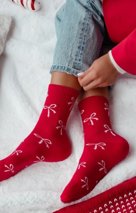 Skarpety Milena 0200-198 Kokardki 37-41