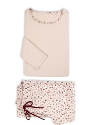 Piżama Mademoiselle Sommeil CC0141/02 Winter Bloom dł/r S-XL