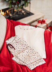 Piżama Mademoiselle Sommeil CC0141/02 Winter Bloom dł/r S-XL