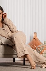 Piżama Mademoiselle Sommeil CC0158 Morning Kiss S-XL rozpinana