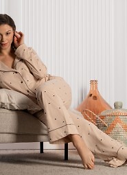 Piżama Mademoiselle Sommeil CC0158 Morning Kiss S-XL rozpinana