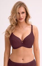 Biustonosz semi soft Gaia BS 1058 Sonia Wino