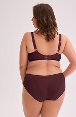 Biustonosz semi soft Gaia BS 1058 Maxi Wino