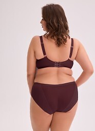 Biustonosz semi soft Gaia BS 1058 Maxi Wino