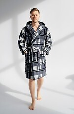 Szlafrok De Lafense 034 Kocyk M-2XL męski