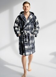 Szlafrok De Lafense 034 Kocyk M-2XL męski