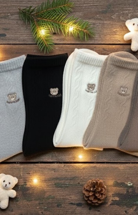 Skarpety Magnetis YN5064 Miś