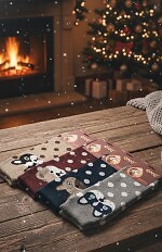 Skarpety WiK 002 Angora Damskie 03 Psy 35-42