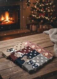 Skarpety WiK 002 Angora Damskie 03 Psy 35-42