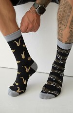 Skarpety Milena 0125-078 Trąbki I Saksofon 43-46