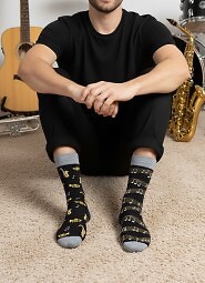 Skarpety Milena 0125-078 Trąbki I Saksofon 43-46