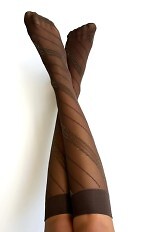 Podkolanówki Veneziana Spiga Lurex 15 den