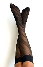 Podkolanówki Veneziana Spiga Lurex 15 den