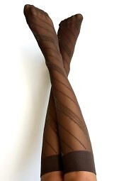 Podkolanówki Veneziana Spiga Lurex 15 den