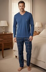 Piżama Cornette 122/210 Victor dł/r M-2XL męska