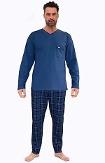 Piżama Cornette 122/210 Victor dł/r M-2XL męska