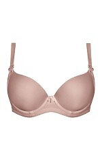 Biustonosz push-up Mefemi Ida Mocca