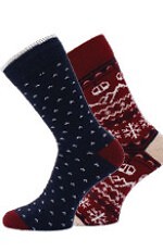 Skarpety WiK 21150 Nordic Wzór Męskie 39-46