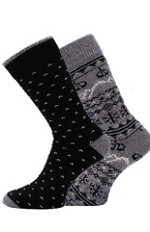 Skarpety WiK 21150 Nordic Wzór Męskie 39-46