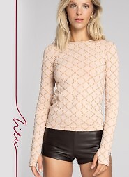 Bluzka Gatta Zień 43154 Seamless Monogram S-XL