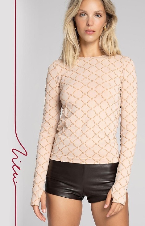 Bluzka Gatta Zień 43154 Seamless Monogram S-XL