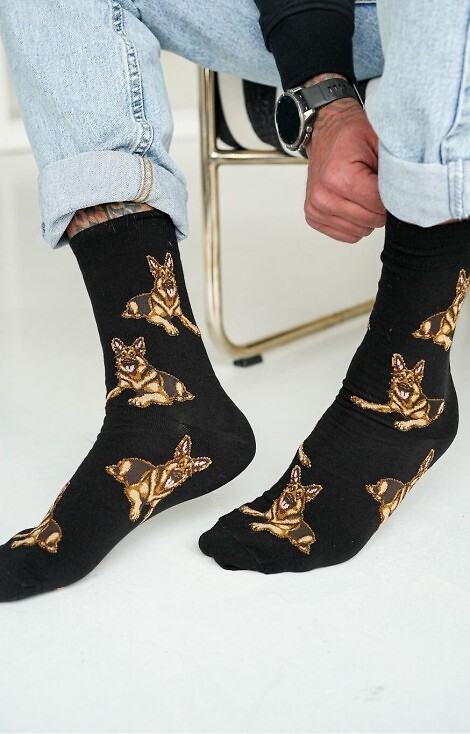 Skarpety Milena 0125-131 Owczarek Niemiecki 39-46