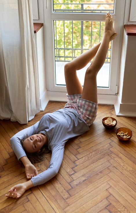 Piżama Mefemi Stella PI85 dł/r S-2XL