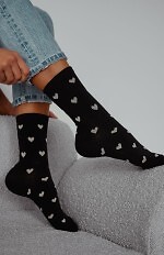 Skarpety Milena 0200-077 Drobne Serduszka 37-41