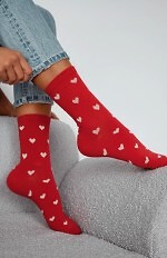 Skarpety Milena 0200-077 Drobne Serduszka 37-41