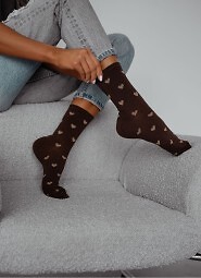 Skarpety Milena 0200-077 Drobne Serduszka 37-41