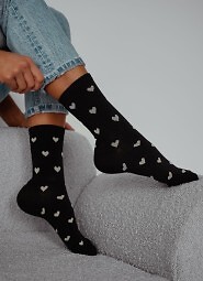 Skarpety Milena 0200-077 Drobne Serduszka 37-41