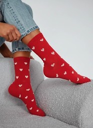 Skarpety Milena 0200-077 Drobne Serduszka 37-41