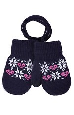 Rękawiczki YOCLUB RED-0020G Sznurek