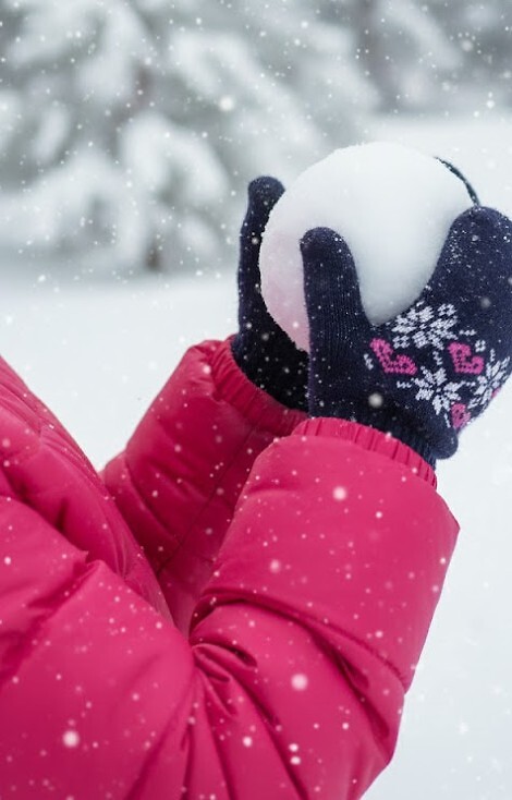 Rękawiczki YOCLUB RED-0020G Sznurek