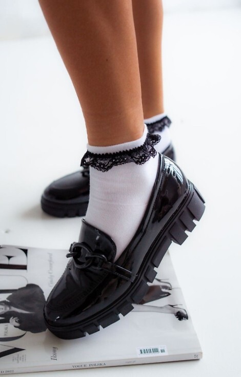 Skarpety Milena 0897 Koronka Damskie 37-41