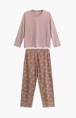 Piżama Atlantic NLP-501 dł/r S-2XL