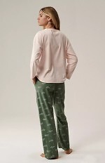 Piżama Atlantic NLP-501 dł/r S-2XL