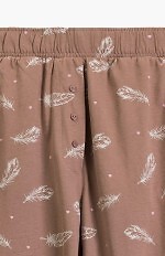 Piżama Atlantic NLP-501 dł/r S-2XL