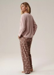 Piżama Atlantic NLP-501 dł/r S-2XL