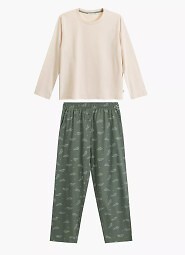 Piżama Atlantic NLP-501 dł/r S-2XL