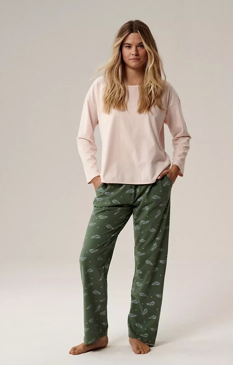 Piżama Atlantic NLP-501 dł/r S-2XL