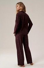 Piżama Atlantic NLP-503 dł/r S-2XL rozpinana