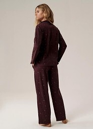 Piżama Atlantic NLP-503 dł/r S-2XL rozpinana