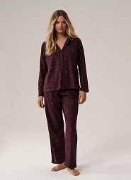 Piżama Atlantic NLP-503 dł/r S-2XL rozpinana