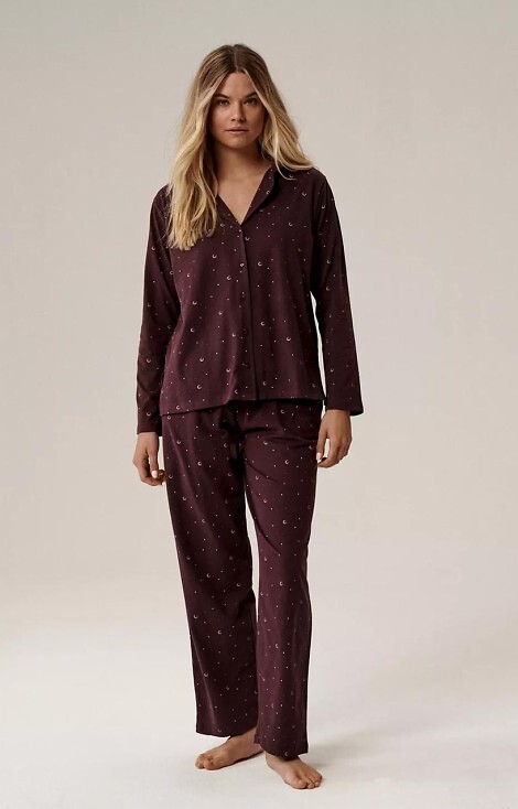 Piżama Atlantic NLP-503 dł/r S-2XL rozpinana