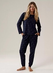 Piżama Atlantic NLP-500 dł/r S-2XL