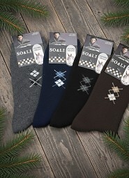 Skarpety WiK 001 Angora W.14 męskie 39-46