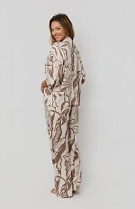 Piżama Mefemi Luna PX63 S-2XL rozpinana