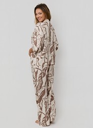 Piżama Mefemi Luna PX63 S-2XL rozpinana