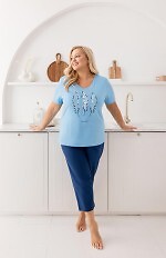 Piżama Regina 742 kr/r XL-5XL W26 damska